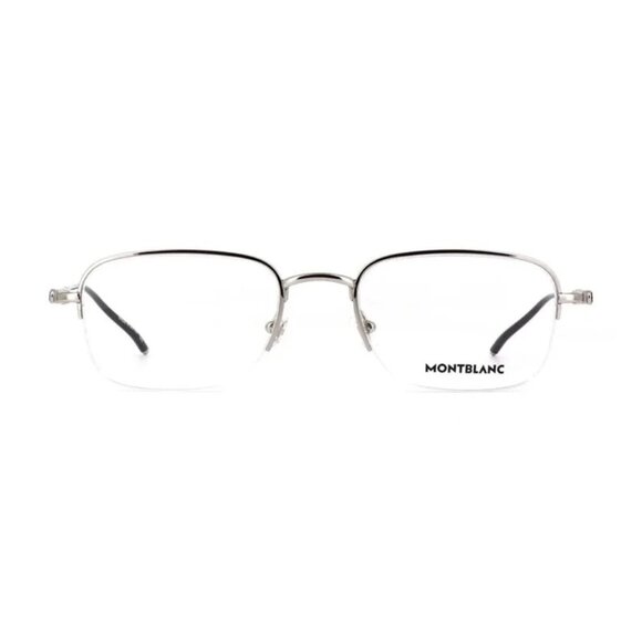 NEW  MONTBLANC EYEGLASSES SILVER MEN EYEWEAR MONTBLANC MB0131O 001 - Picture 2 of 3